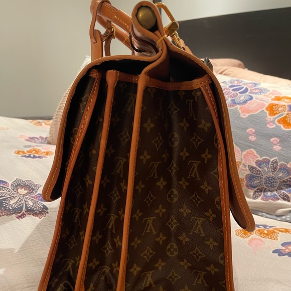 LOUIS VUITTON 1988 VINTAGE Sac Kleber Travel bag Monogram - Picture 11 of 17